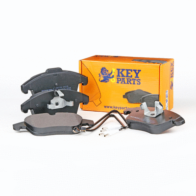 Kit de plaquettes de frein, frein à disque KEY PARTS KBP2184