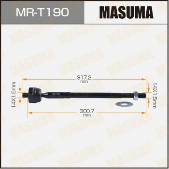 Rotule de direction intérieure, barre de connexion MASUMA MR-T190