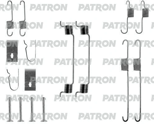 Kit d'accessoires, mâchoire de frein PATRON PSRK0193