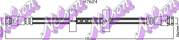 Flexible de frein KAWE H7624