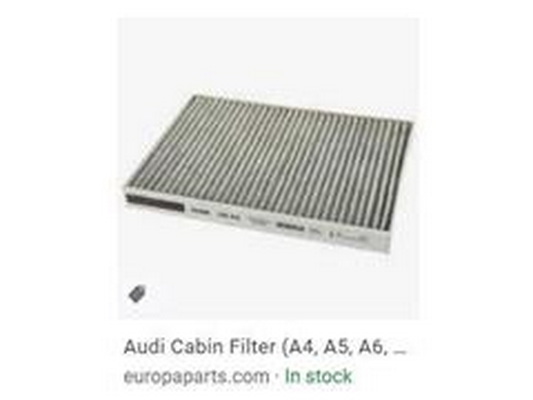 Filtre, air de l'habitacle ZPY 4M0 819 439A