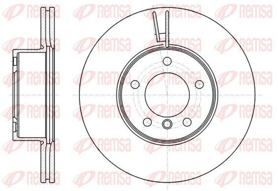 Disque de frein REMSA 61194.10