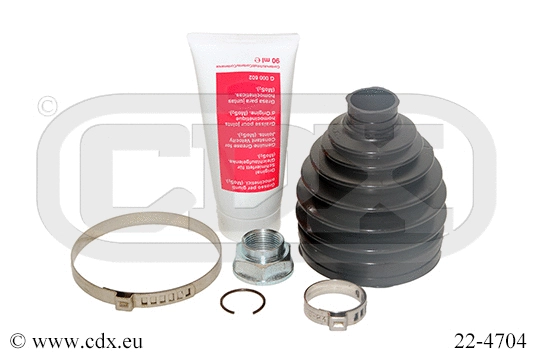 Jeu de joints-soufflets, arbre de commande CDX 22-4704