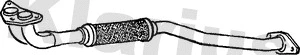 Tuyau d'échappement KLARIUS 142776