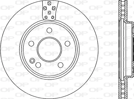Disque de frein OPEN PARTS BDR2190.20