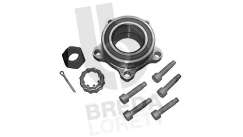 Kit de roulements de roue BREDA LORETT KRT2810