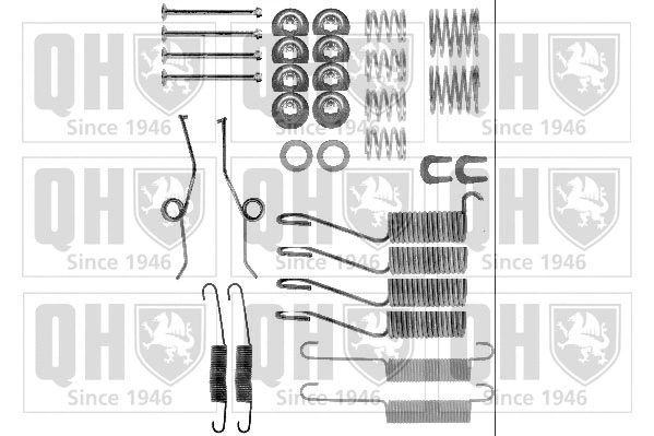 Kit d'accessoires, mâchoire de frein QUINTON HAZELL BFK314