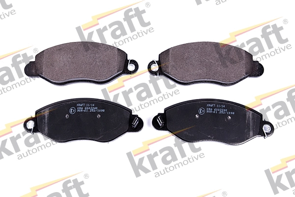 Kit de plaquettes de frein, frein à disque KRAFT AUTOMOTIVE 6002240