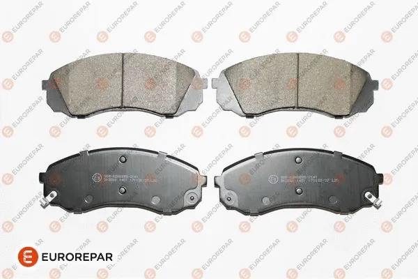 Kit de plaquettes de frein, frein à disque EUROREPAR 1617286080