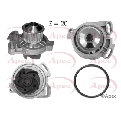 Pompe à eau, refroidissement du moteur APEC AWP1007