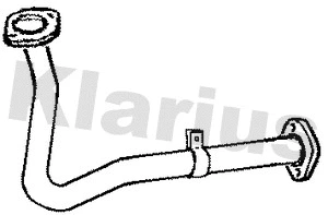 Tuyau d'échappement KLARIUS 120385