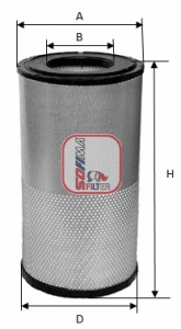 Filtre à air SOFIMA S 7421 A