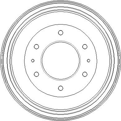 Tambour de frein National NDR190