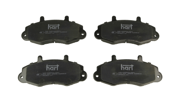 Kit de plaquettes de frein, frein à disque HART 219 109