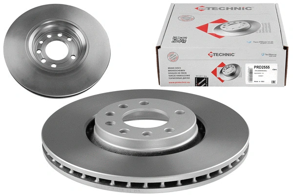Disque de frein PROTECHNIC PRD2555