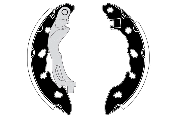 Jeu de mâchoires de frein RAICAM RA20830