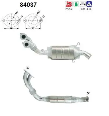 Catalyseur AS 84037