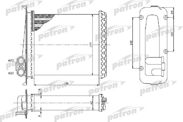 Système de chauffage PATRON PRS2046