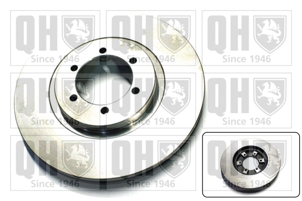 Disque de frein QUINTON HAZELL BDC5854