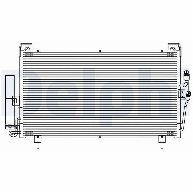 Condenseur, climatisation DELPHI TSP0225614