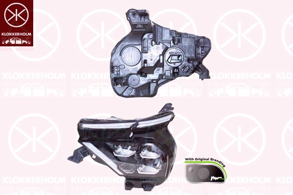 Projecteur principal KLOKKERHOLM 05430171A1
