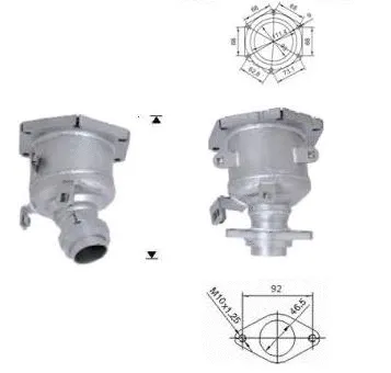 Catalyseur VEGAZ GmbH DK-804