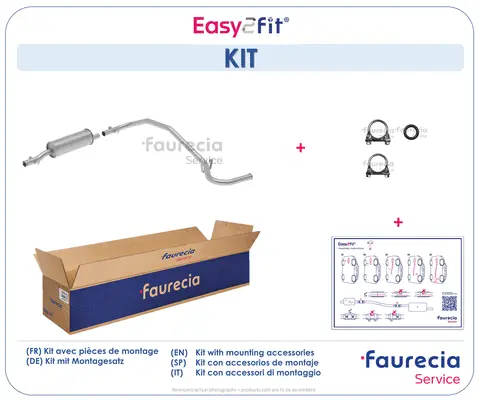 Silencieux arrière Faurecia FS25681