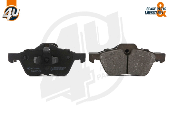 Kit de plaquettes de frein, frein à disque 4U Autoparts 22352MI