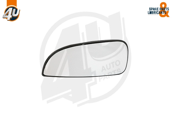 Verre à miroir, grand rétroviseur 4U Autoparts 41583PU