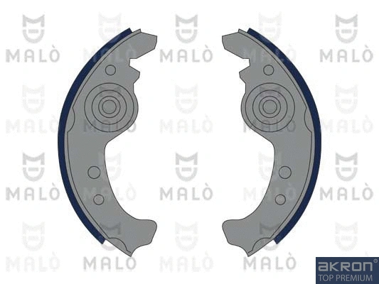 Jeu de mâchoires de frein AKRON-MALÒ 1390058