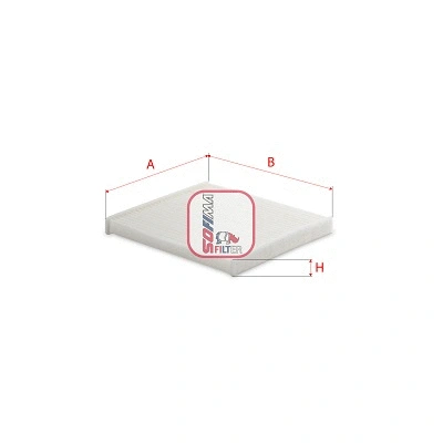 Filtre, air de l'habitacle SOFIMA S 3186 C