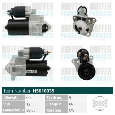 Démarreur HOFFER H5010035