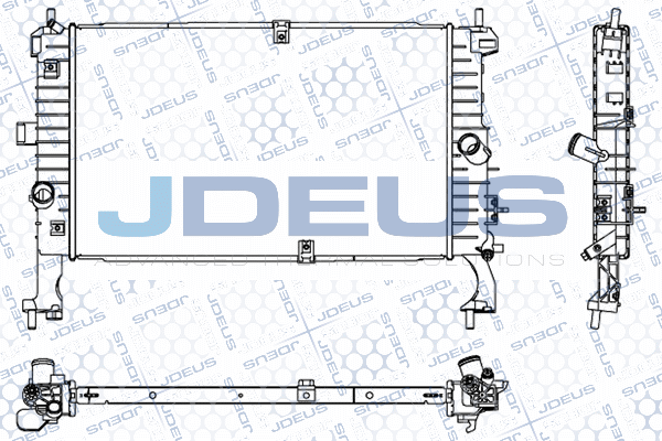 Radiateur, refroidissement du moteur JDEUS 020M04
