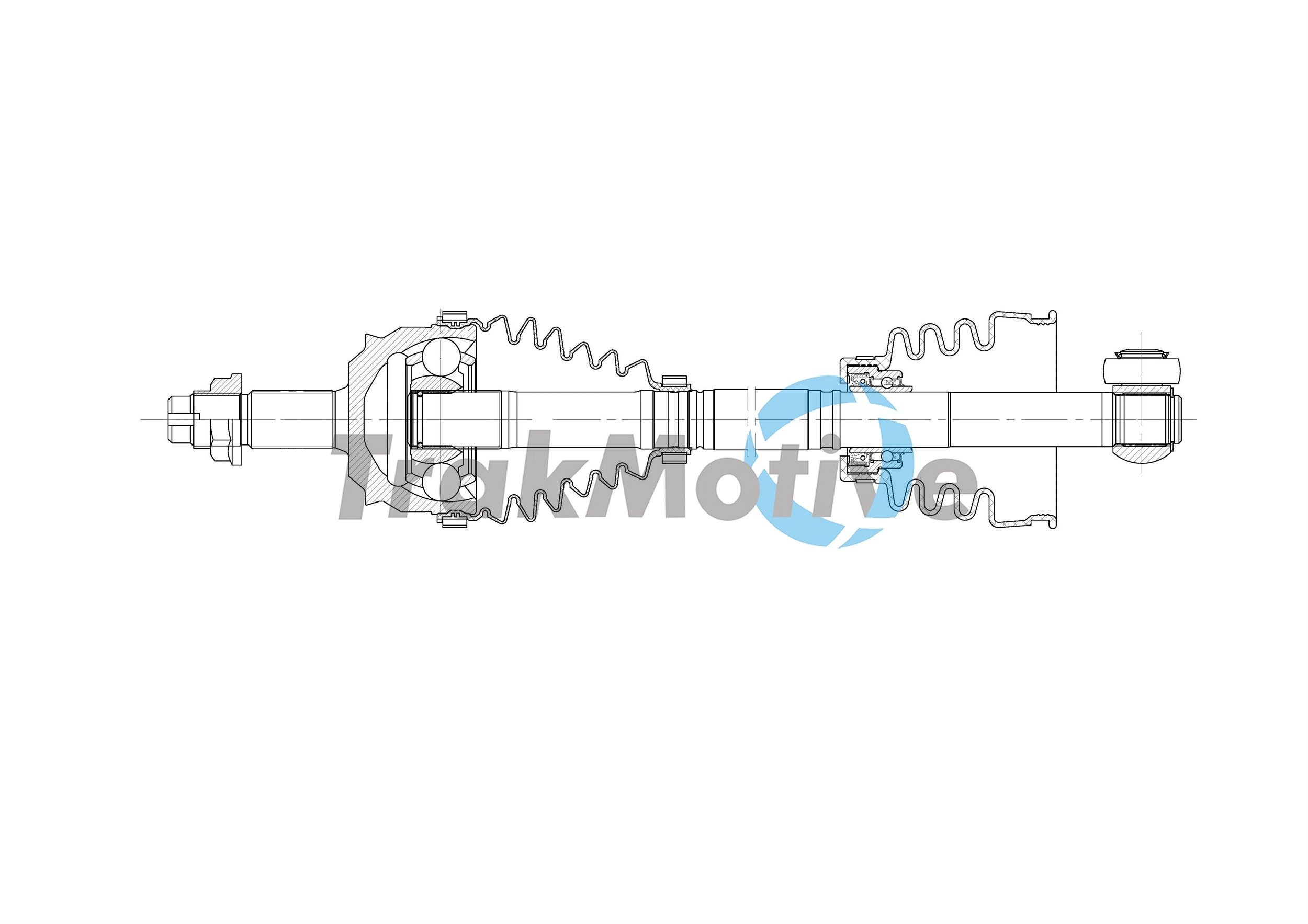 Arbre de transmission TrakMotive 30-2020