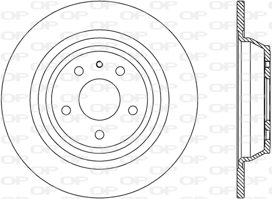 Disque de frein OPEN PARTS BDR2791.10