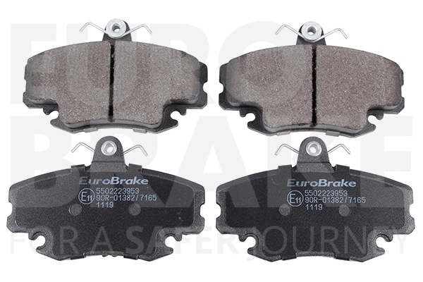 Kit de plaquettes de frein, frein à disque EUROBRAKE 5502223953