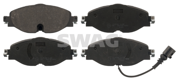 Kit de plaquettes de frein, frein à disque SWAG 30 91 6994
