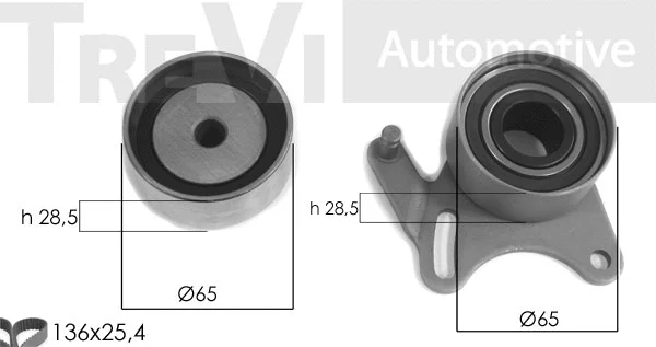 Kit de courroie crantée TREVI AUTOMOTIVE KD1433