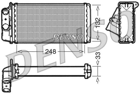 Système de chauffage DENSO DRR09050