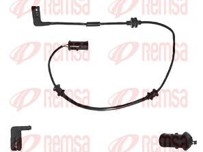 Contact d'avertissement, usure des plaquettes de frein REMSA 001036