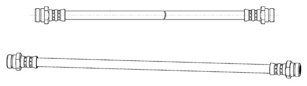 Flexible de frein CEF 510709