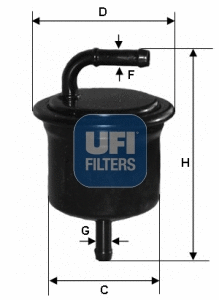 Filtre à carburant UFI 31.716.00