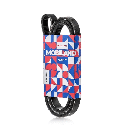 Courroie trapézoïdale à nervures MOBILAND 6PK1888