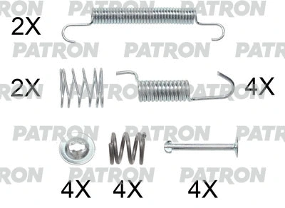 Kit d'accessoires, mâchoires de frein de stationnement PATRON PSRK0235