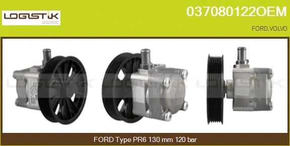 Pompe hydraulique, direction LGK 037080122OEM