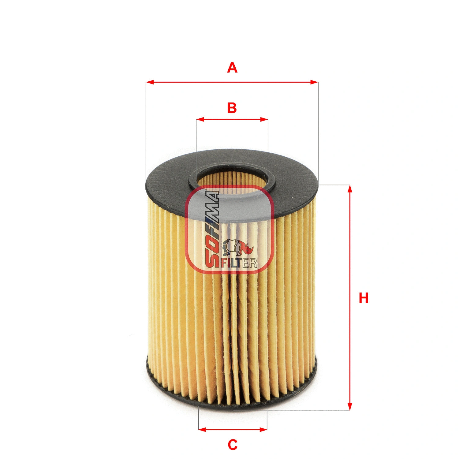 Filtre à huile SOFIMA S 5077 PE