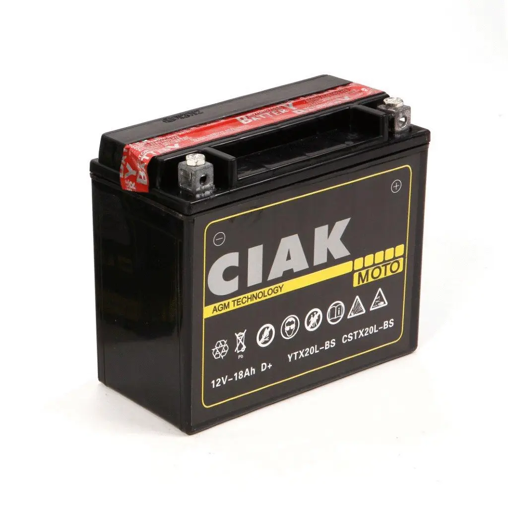 Batterie de démarrage CIAK Starter CSTX20L-BS