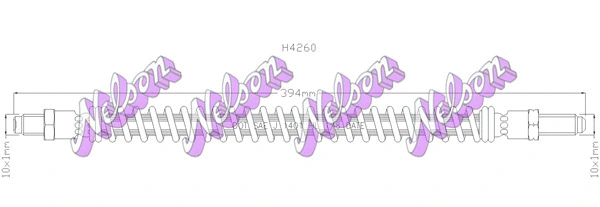 Flexible de frein KAWE H4260