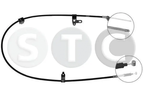 Tirette à câble, frein de stationnement STC T483499