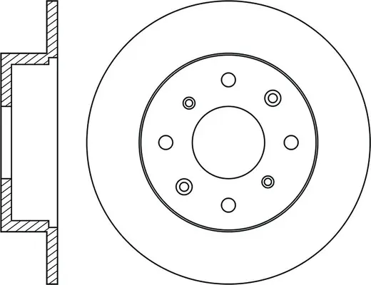 Disque de frein FIT FR0162